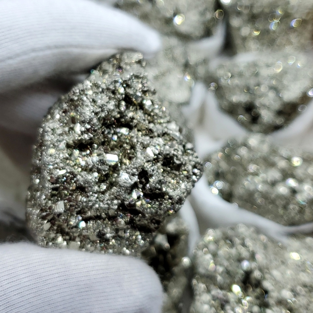 Natural Raw Pyrite Bling Crystal, Shines likes Diamonds